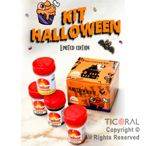 COLORANTE EN PASTA HALLOWEEN (Pack x 4) FLEIBOR